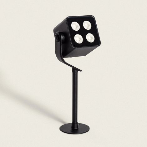 Spot Extérieur LED 11W avec Piquet Attex Noir (1/5)