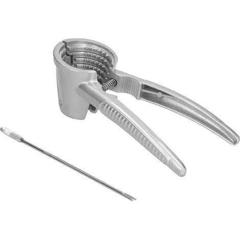 Casse-noix en alliage d'aluminium avec aiguille pour noix, pince à noix durable et ouvre-noix, couleur argent (1/5)