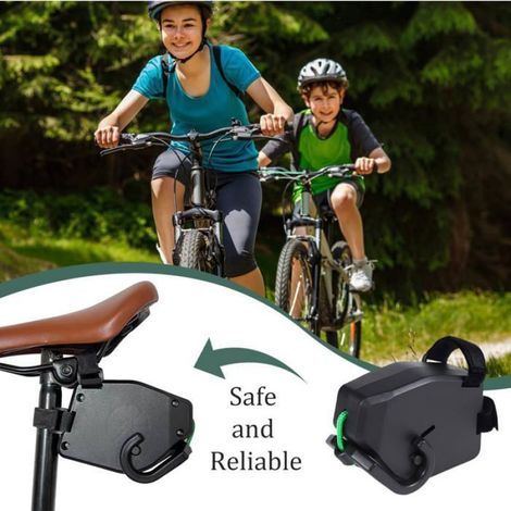 Corde Remorquage Vélo - Rétractable 2,5 M - Charge 225 Kg - Pour Vélo Enfant Et Adulte - 1 Pièce (1/5)