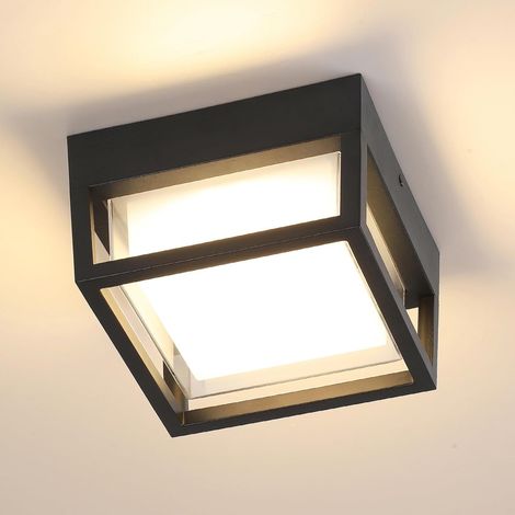 Applique Murale Carrée G 5W, Lampe LED Extérieure IP65 pour Jardin, Allée et Terrasse (1/5)
