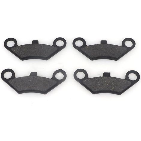 plaquettes de frein avant Pour CF Moto CF 500 600 X5 X6 X8 U5 ATV UTV Moto pièces avant arrière plaquettes de frein Moto vélo disque semi-métallique plaquettes frein arrière (Size : A-Front Brake Pad (1/4)