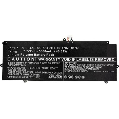 Batería para portátil CoreParts HP, MBXHP-BA0218