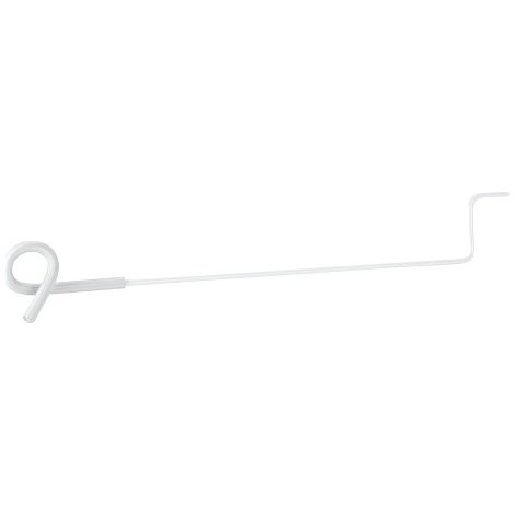 INSPROVET ISSUSLOLLER fЩr Fadenschweinschwanz mit Grundnahrungsmitteln, Wei¤, Holzpfosten, 40 cm