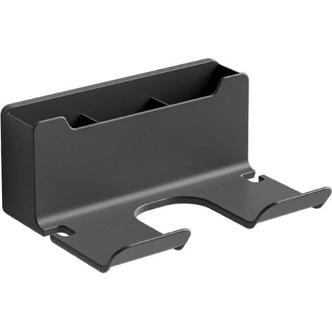 Porte Sèche Cheveux, Support d'accessoires de Sèche-Cheveux, Porte Seche Cheveux Mural Adhesif, Convient à la Plupart des Sèche Cheveux (1/5)
