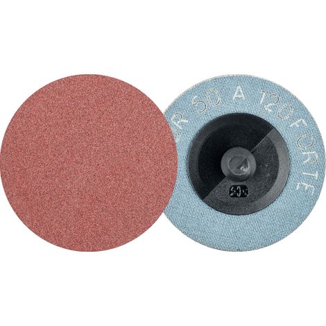 PFERD TOOLS COMBIDISC Korund Schleifblatt CDR Ø 50mm A120 FORTE für hohen Abtrag 100 Stk (1/4)
