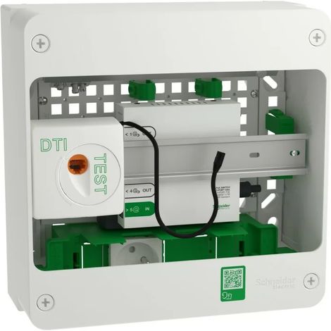 Schneider Electric Gamme Resi9 Connect Armario de Comunicación blanco