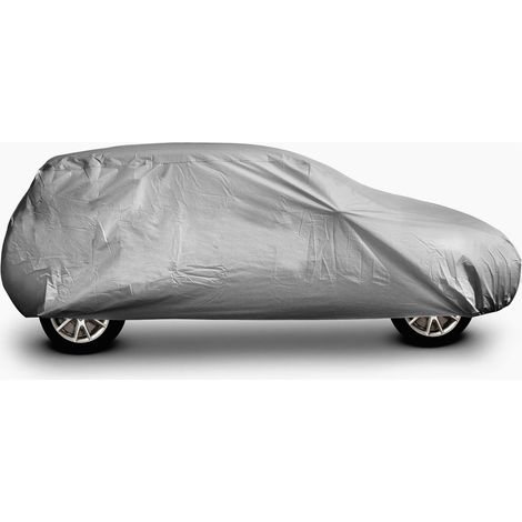 Werka Pro – Housse voiture 2 volumes doublée – PEVA 100% étanche – Protection UV et anti-rayures – Dimensions 480x193x155cm
