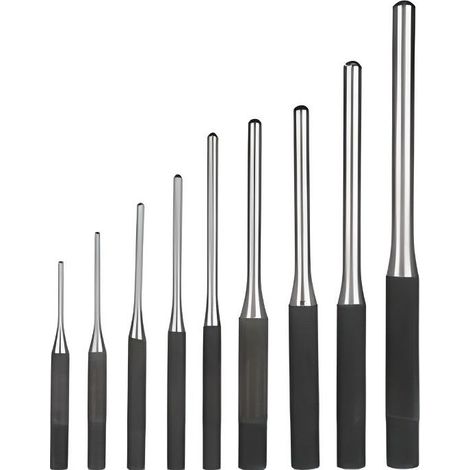 Jeu de 8 Chasse-Goupilles - 40CR Métal - 9pcs - Résistant à l'usure - Durable (1/3)