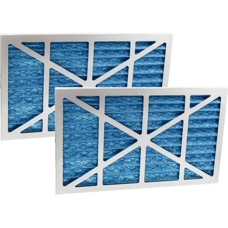 vhbw 2x Filter compatible with Sparmax SB-88 Extraction System - Exchange Filter Blue Silver White