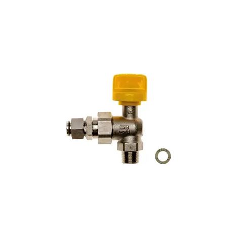 Brötje Robinet à boisseau sphérique pour raccord de gaz 1/2 pouce 1/2, 982726