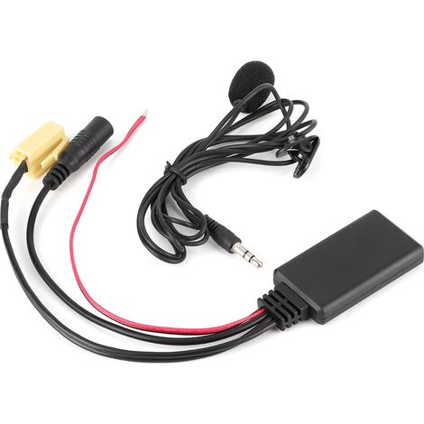 Kit Bluetooth Voiture 59,1pouces Câble Audio AUX avec Microphone Mains Libres Radio Adaptateur pour Alfa Romeo 159 (1/5)