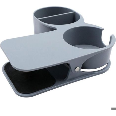 Porte-gobelet à clip - Porte-gobelet - Porte-bouteille -Support pour tasse à café avec pince-Support de bureau mobile pour la maison (1/4)