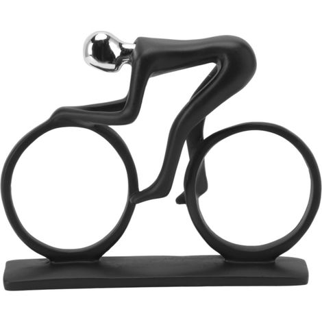 de vélo en résine design simple et épuré pour table de