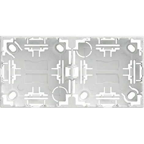 Arnould 63926 White 2-post surface-mounted frame - Profile 2