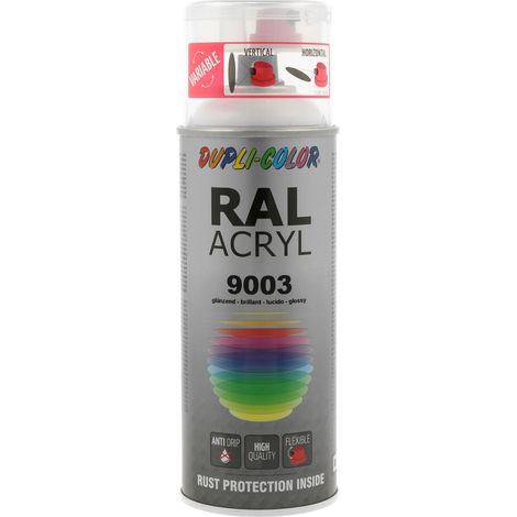 Peinture Aerosol Ral9003 Motip 400 Ml Blanc de securite