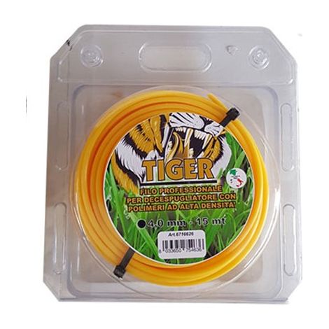 filo per decespugliatore professionale tondo 'tiger' ø mm 4,0x30 mt