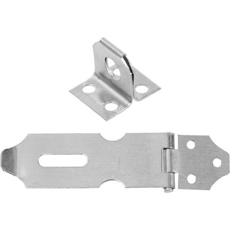 Verrou en acier inoxydable, moraillon robuste pour porte, armoire, usage extérieur, 7,6 cm (3 pouces), antivol, lot de 20 (1/5)