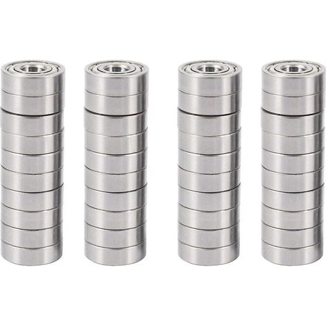 20 Pièces Roulement À Billes Miniature 695zz 5x13x4mm Gorge Profonde (1/4)