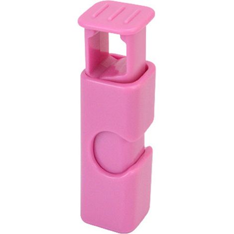 Pince de Conservation Alimentaire Abs Clip Press Multicolore Pink Blue Green - Étanche Durable 6x2 cm - Lot 1× (1/5)