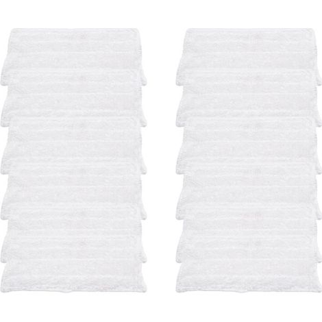 12 PièCes de Rechange pour Vileda Steam XXL Power Pad Nettoyeur Vapeur Remplacement Microfibre Nettoyage Vadrouille, Lavable (1/4)