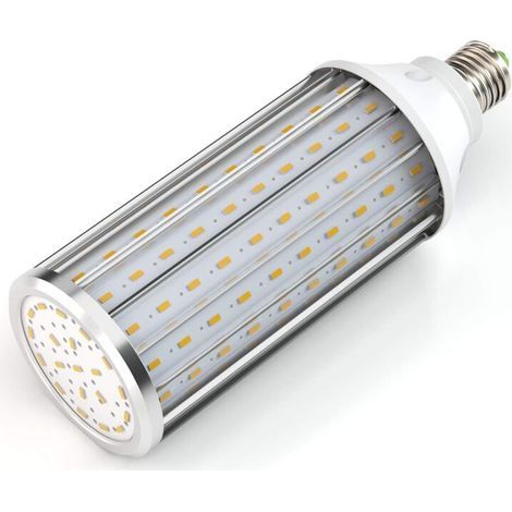 E27 60W 3000K 5850LM 160X5730SMD LED Bulbs, 550W High Power Conversion Aluminum Bulb, LED Street Light, 360 Degree Floodlight, for Garage, Driveway [Energy Class (1/4)
