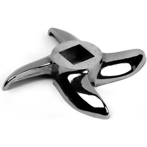 TRE SPADE COLTELLO PER TRITACARNE N.32 IN ACCIAIO INOX