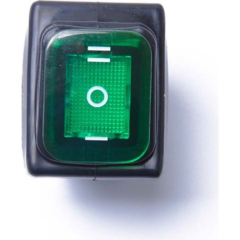 Interrupteur à bascule étanche à verrouillage, 6 broches, 12 V, pour éclairage LED de voiture ou bateau. (1/2)