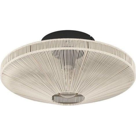 Eglo MIDSUMER plafone beige caldo 38 cm di diametro (1/3)