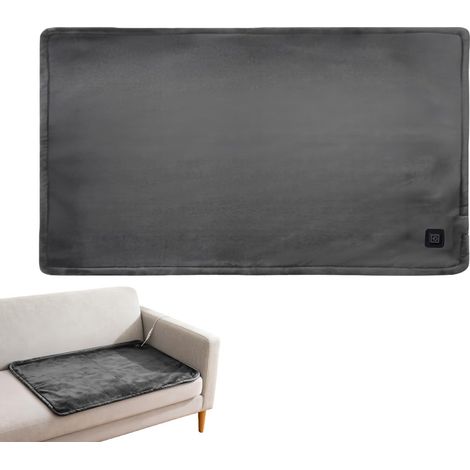 Coussin Chauffant Pour Le Dos 70 x 45 cm Doux et Confortable Plaid Coussin Chaud Et Couvertures Chauffantes Pour Le Lit Pour Canapé Et Lit Et Sofa Et Dortoir Et Bureaux Et Ap (1/5)