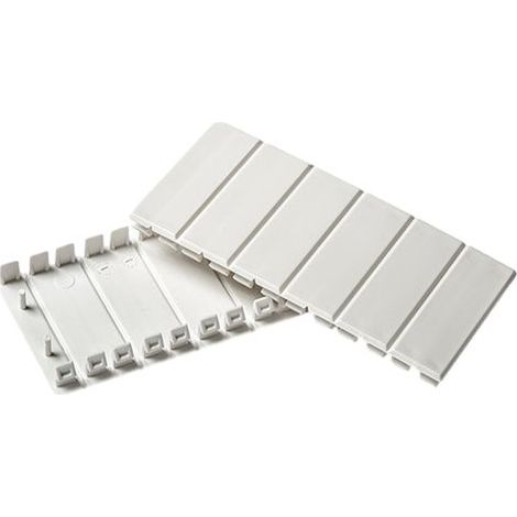 77600 Obturateur pour coffret électrique - 6 modules - Blanc - IDE