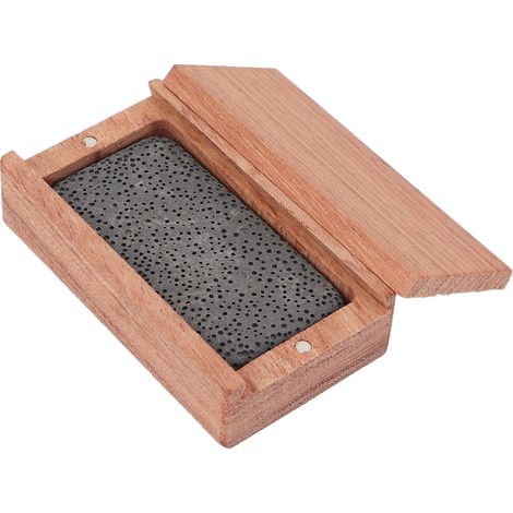 Diffuseur d'huiles essentielles en bois, compact et portable, pour la maison, le bureau ou la voiture. (1/5)
