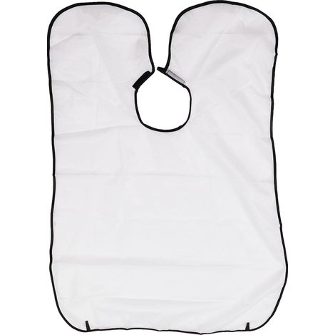 Cape de coiffure imperméable, lavable, ajustable pour salon et barbier, coupe-cheveux professionnelle, tablier de protection styliste, réglable. (1/5)
