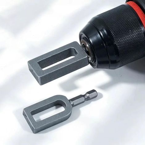 Herramienta para torcer cables para taladro eléctrico - herramienta para torcer tuercas (juego de 2 piezas) (1/5)