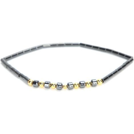 Cheville magnétique amincissante, bracelet aimanté pour soulager fatigue et douleurs articulaires, thérapie magnétique légère et fine.