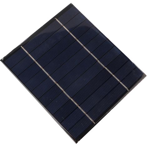 Panneau solaire 5V portable pour recharger téléphone et power bank via port USB (1/5)