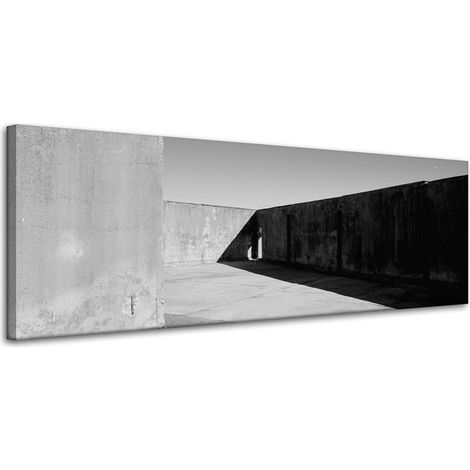 Leinwanddruck „Konkrete Abstraktion“, 120 x 40 cm
