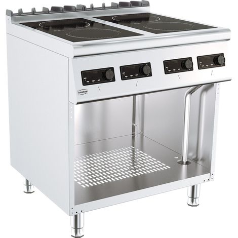 Fourneau sur Meuble Induction Gamme 700 - 4 Plaques - Combisteel