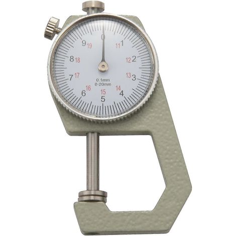 Jauge de mesure d'épaisseur de poche, outil de mesure 0 à 20 mm - yu (1/5)