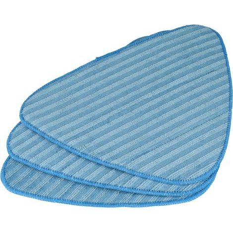 Paquete de 3 paños de limpieza para las mopas de vapor Dirt Devil AQUAclean DD301-0, DD302-0, M318, M318-0 y M325. (1/2)