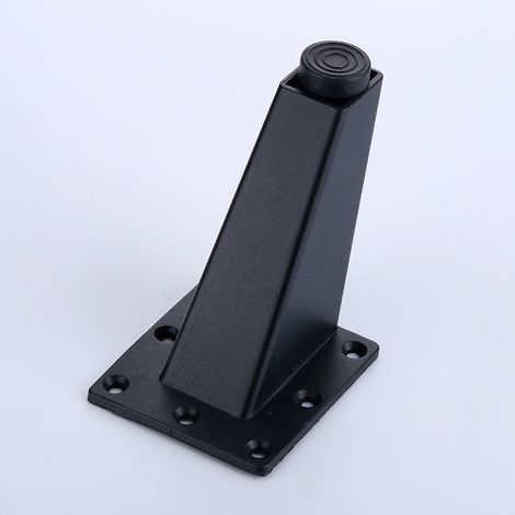 Pieds de meubles triangulaires en alliage d'aluminium, pieds réglables avec vis pour canapé, table, meuble TV, lot de 4