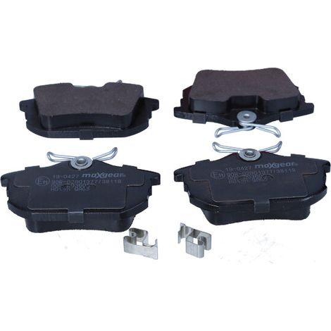 PLAQUETTES DE FREIN MAXGEAR ARRIÈRE MITSUBISHI COLT 06-/VOLVO S40 (1/2)