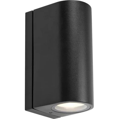 Applique murale extérieure LED Alor double - Noir - Éclairage haut et bas IP65 dimmable-Markslojd (1/3)