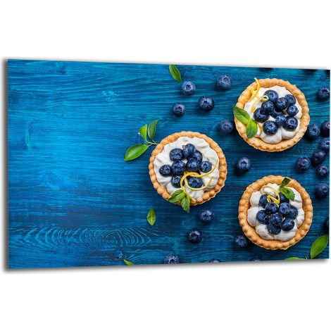 PLAQUE DE PROTECTION EN VERRE POUR CUISINIÈRE 80x52 FRUIT (1/5)