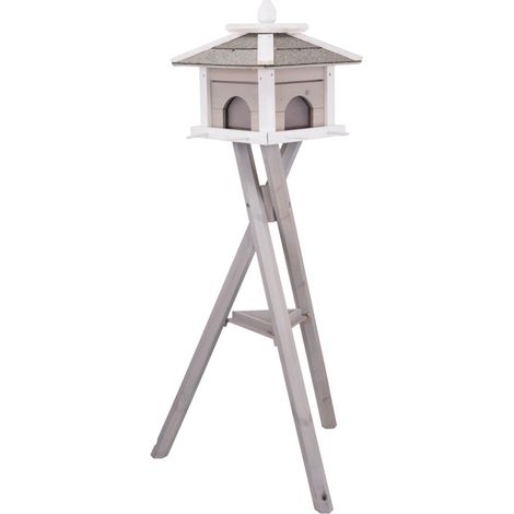 natura Futterhaus mit Ständer 46 35 46 cm/1,35 m (1/4)