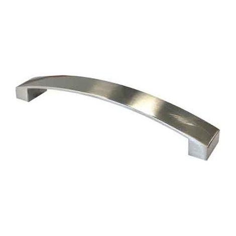 TIRADOR PARA MUEBLES '15EU.006' Distancia entre ejes 128 - Cromo brillo