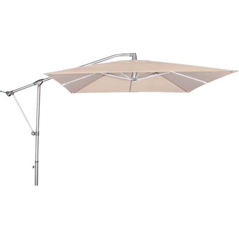 PENDELSCHIRM BASIC PLUS 250X250/8TLG. DESSIN 820 NATUR