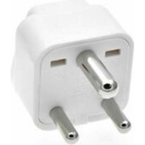 Südafrikanischer Steckdosenadapter Typ M, sicherer Erdungsstecker, kleiner Reiseadapter für Südafrika/Indien