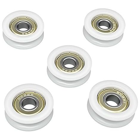 8 x 30 x 10 mm Roulement à rouleaux nylon Double blindage Roulement 608zz (1/5)