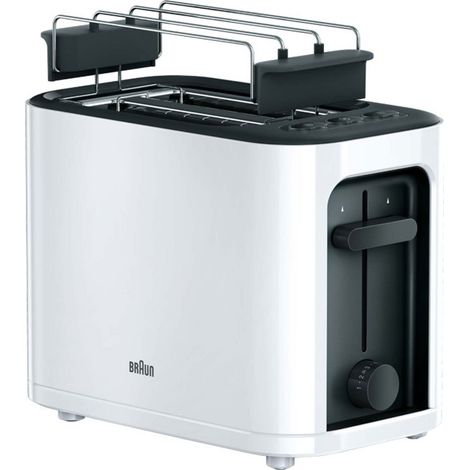 Braun PureEase HT 3010 WH tostapane 2 fetta/e Bianco 1000 W (1/4)