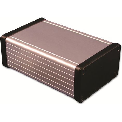 HAMMOND Profil-Gehäuse,1455K1202, Extruded Aluminium, klar Aluminium, IP54, 120x78x43 mm